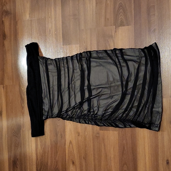 Black mesh dress - Picture 3 of 3